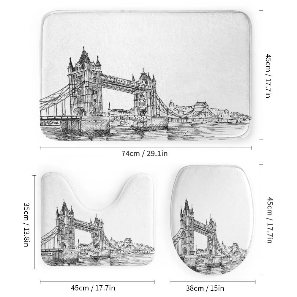 Tower Bridge UK Scenery — Detail 1