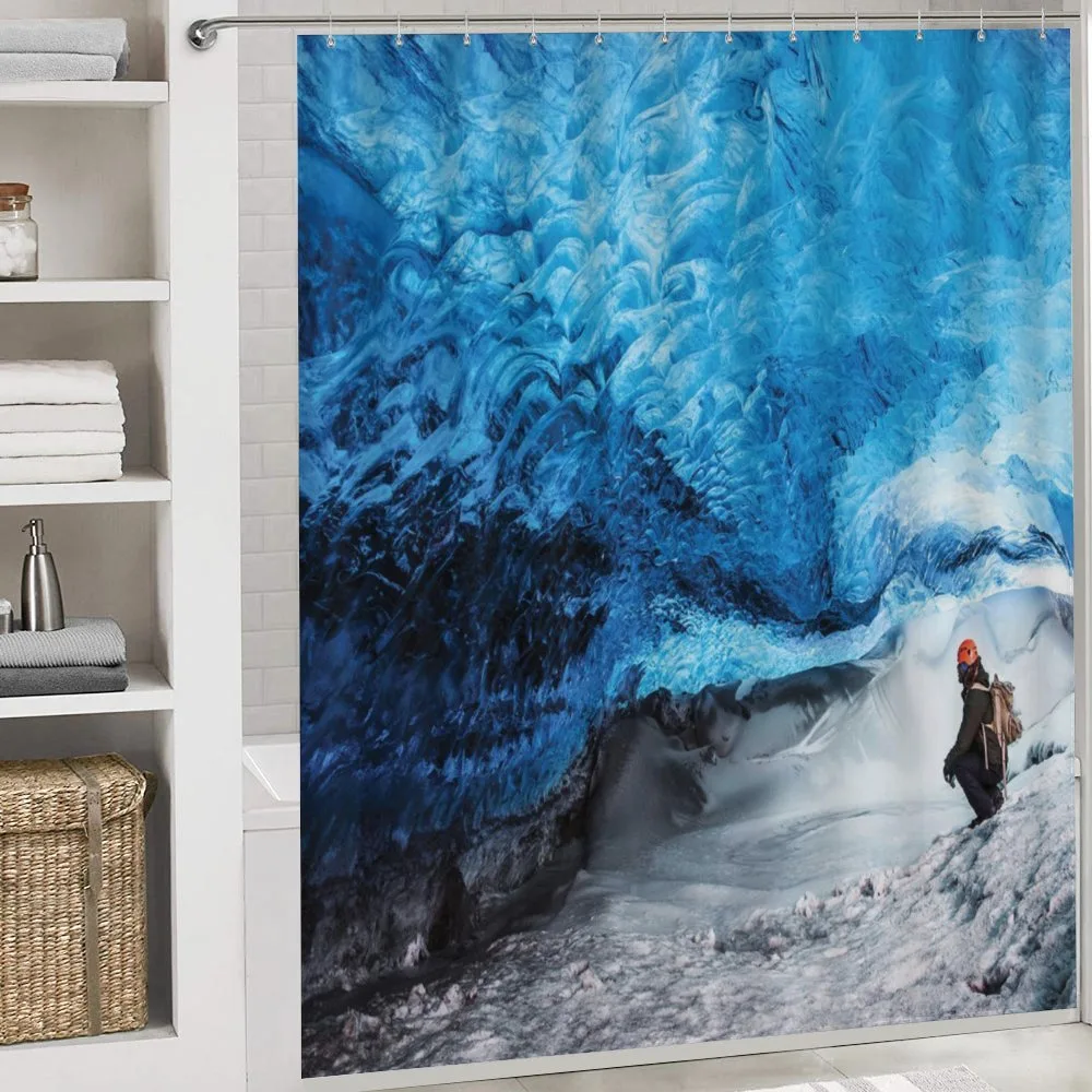 Traveler Man in Ice Cave — Detail 4