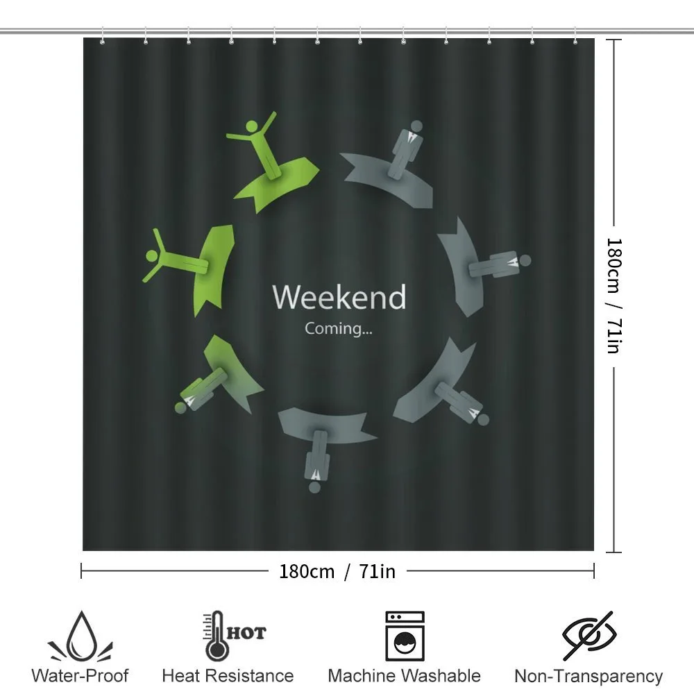 Weekend Coming in Work Circle — Detail 2