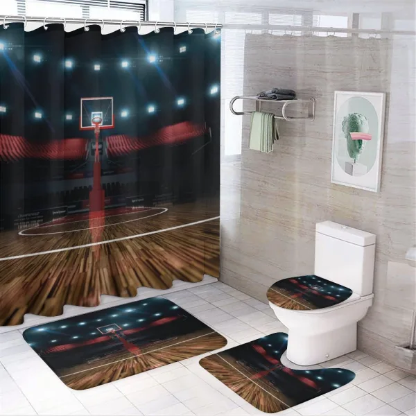 Arena Stadium Sports on a shower curtain