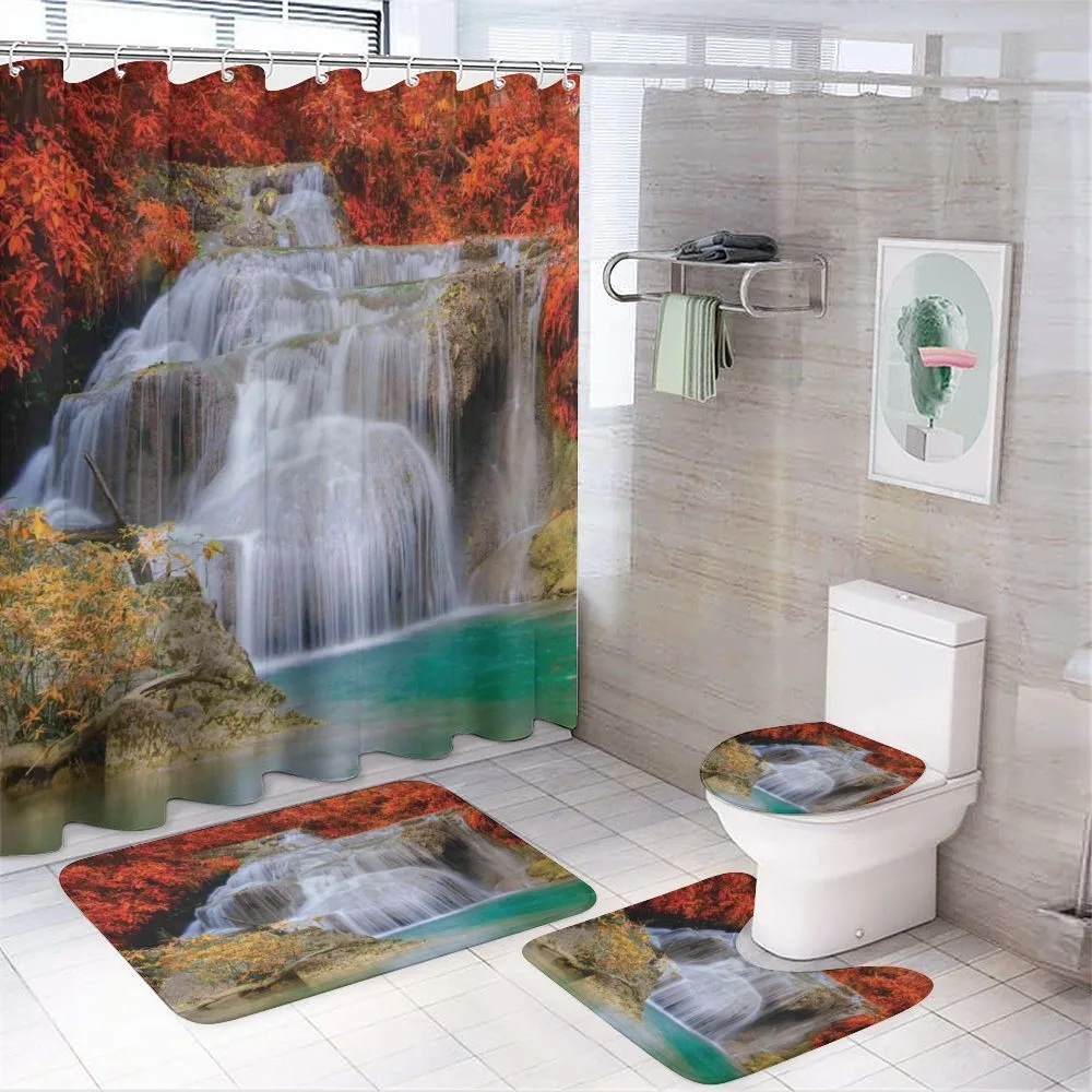 Autumn Leaves on Lake — Your design