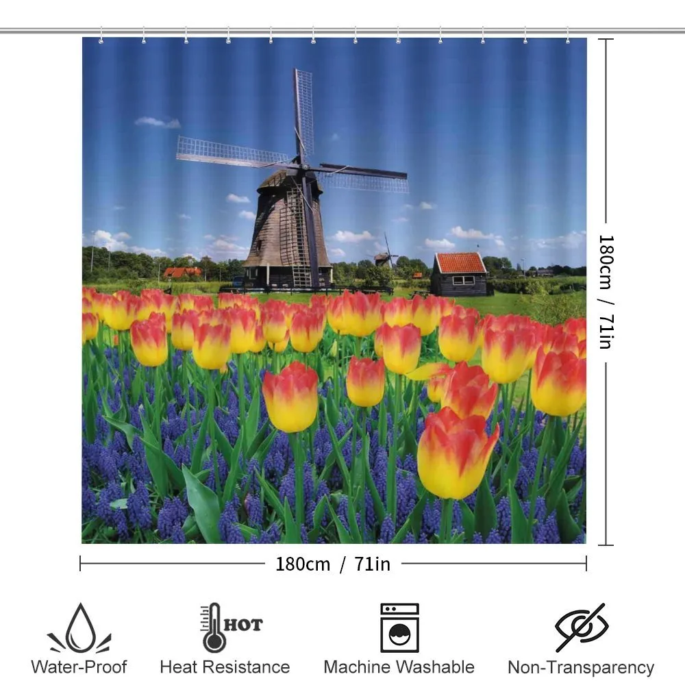 Blooming Tulip Windmill — Detail 2
