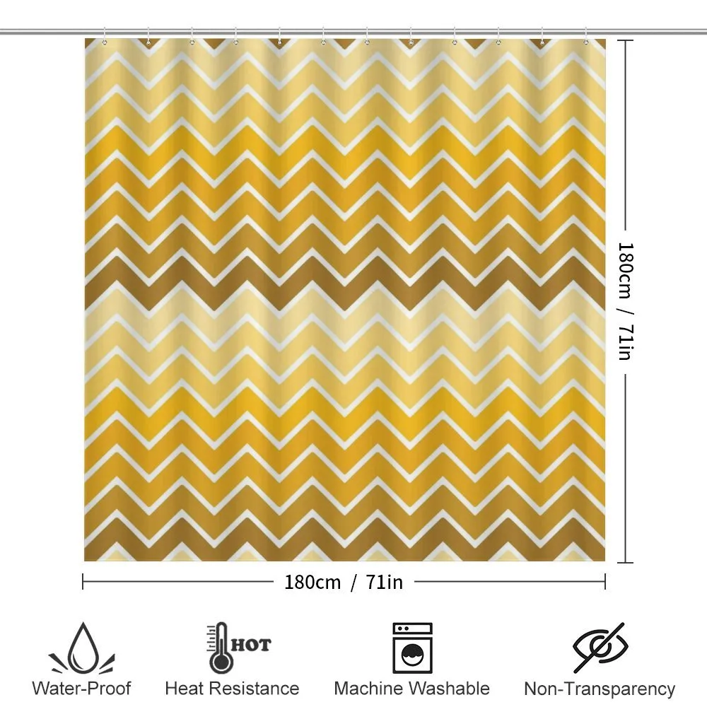 Chevron Zigzag Ombre — Detail 2