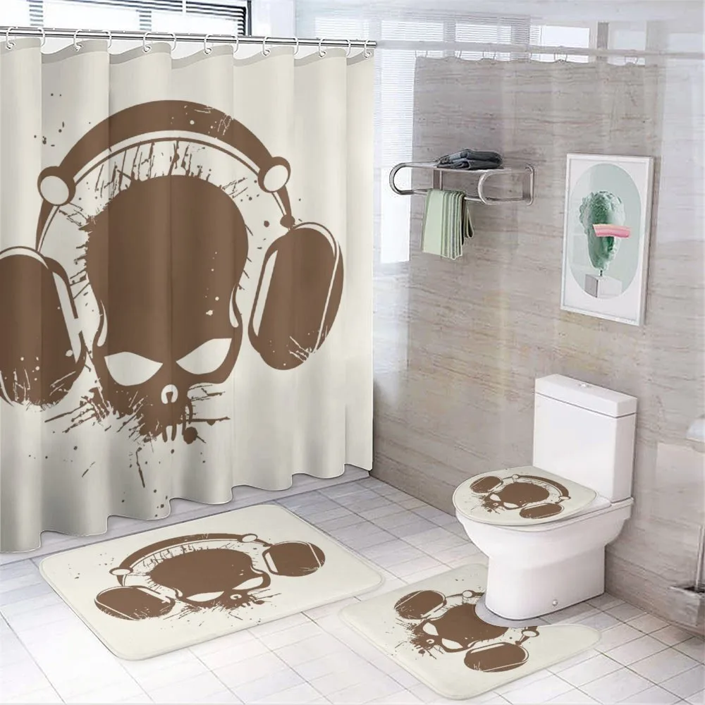 DJ Grunge Retro Skull — Your design