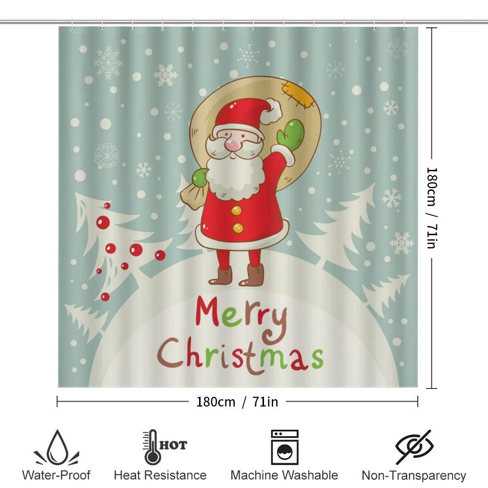 Merry Xmas Snowy Forest — Detail 2