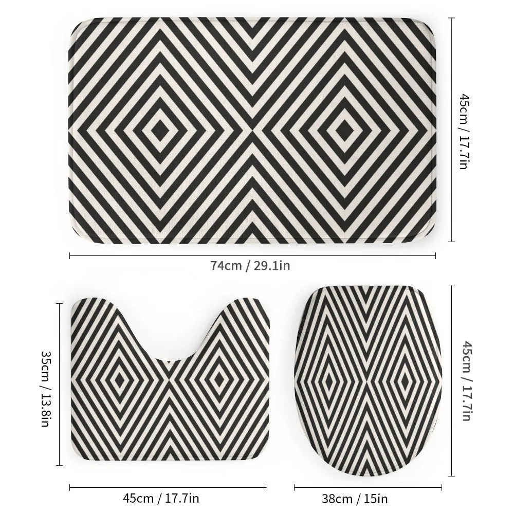 Optical Illusion Rhombuses — Detail 1
