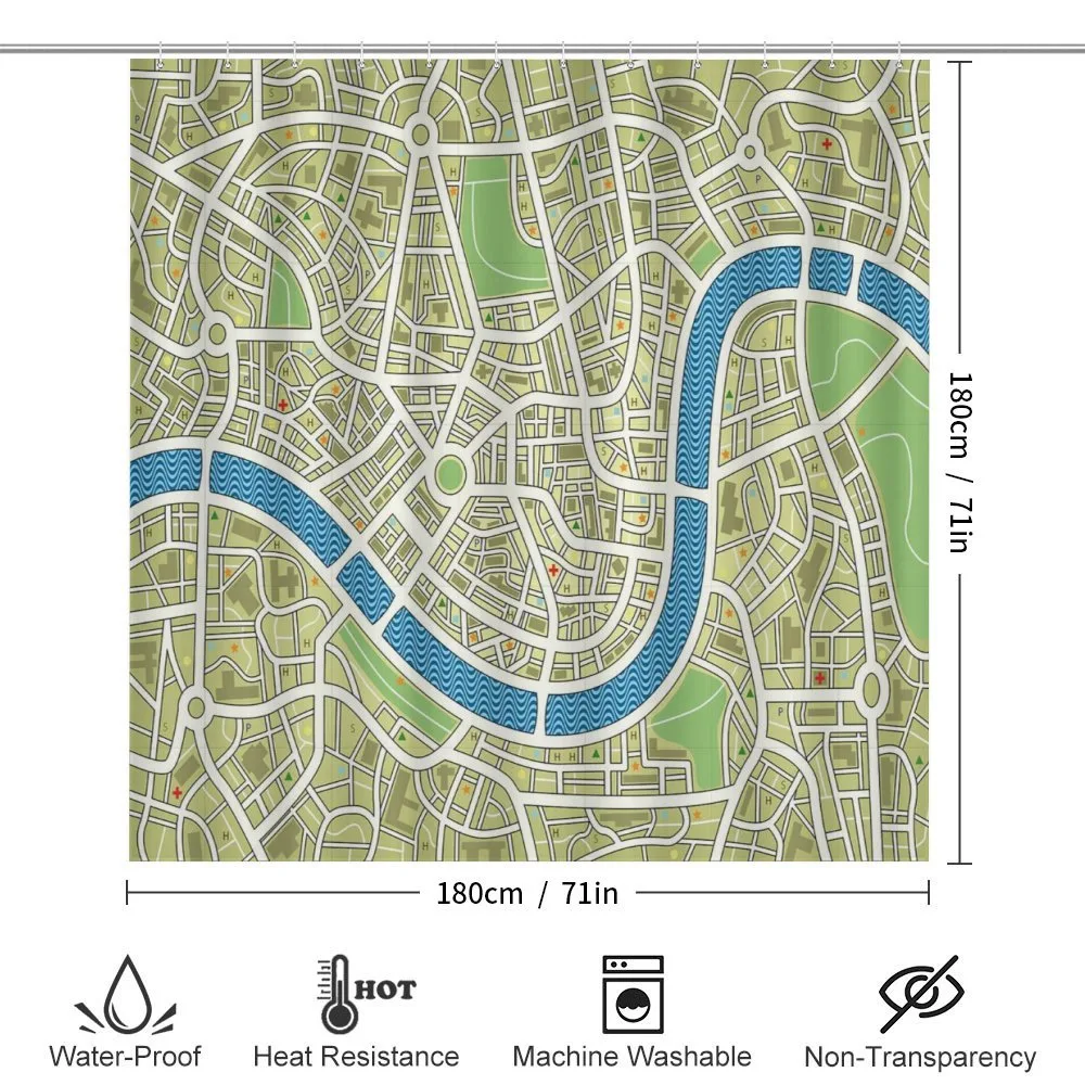 Street Map Metropolis City — Detail 2