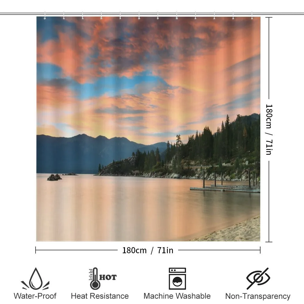 Sunset at Lake Tahoe USA — Detail 2