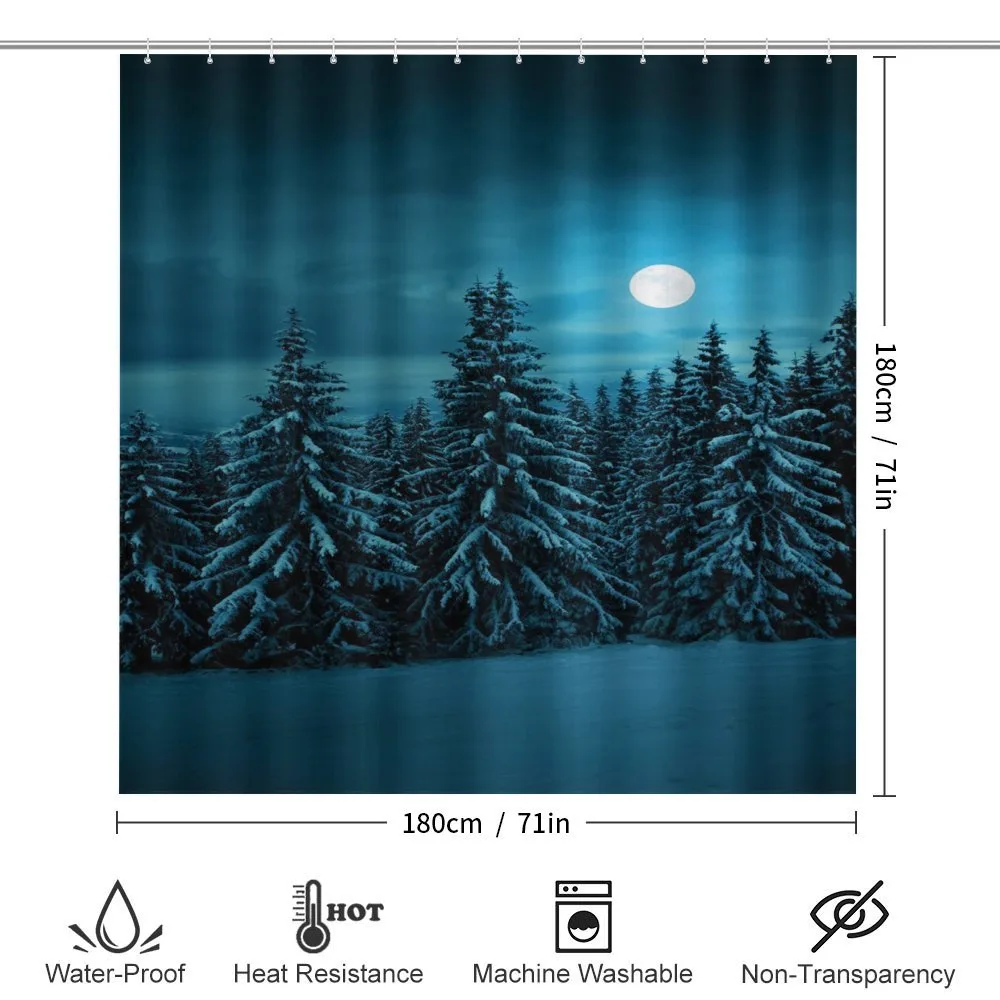 Tranquil Snowy Woodland — Detail 2