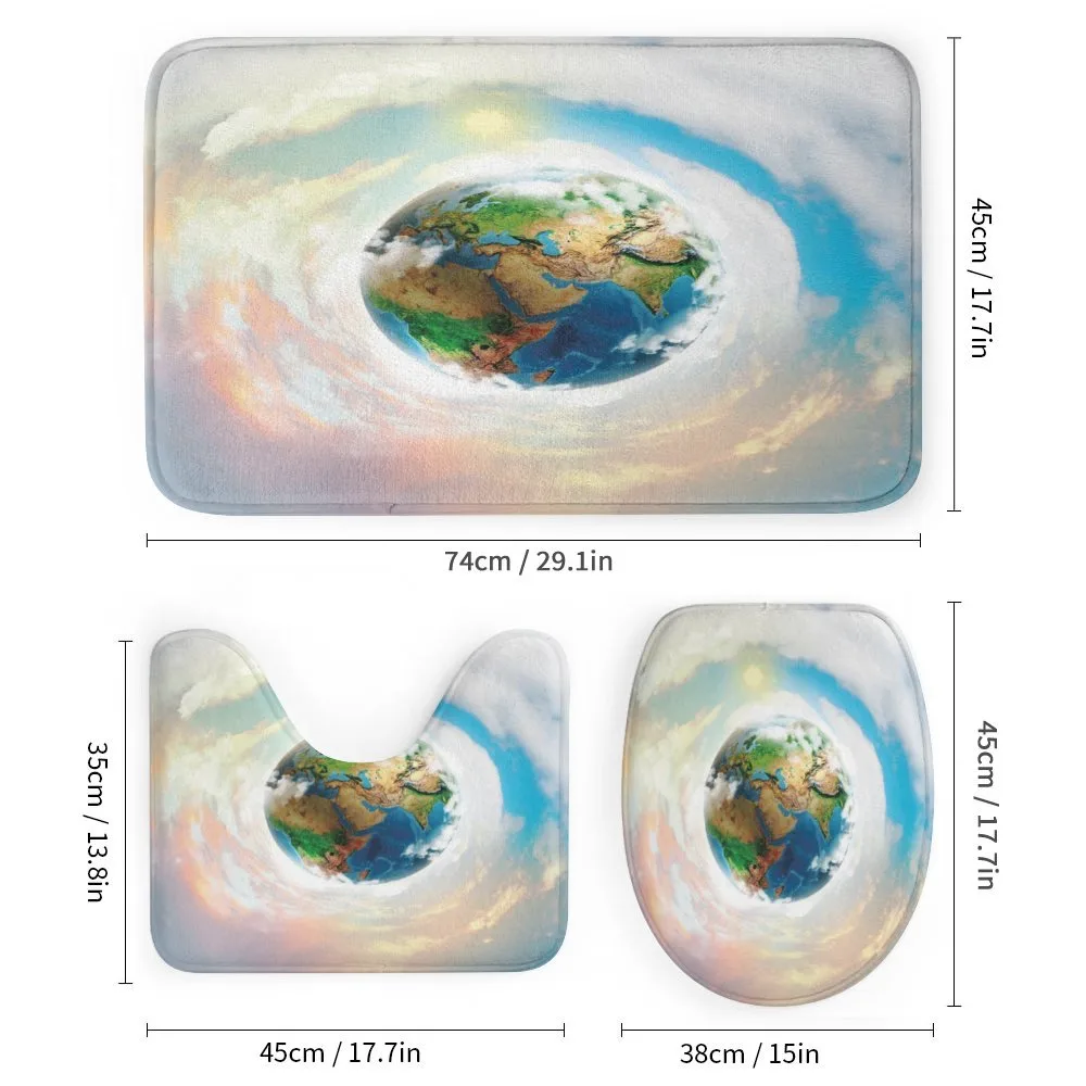 Vibrant Planet Continents — Detail 1