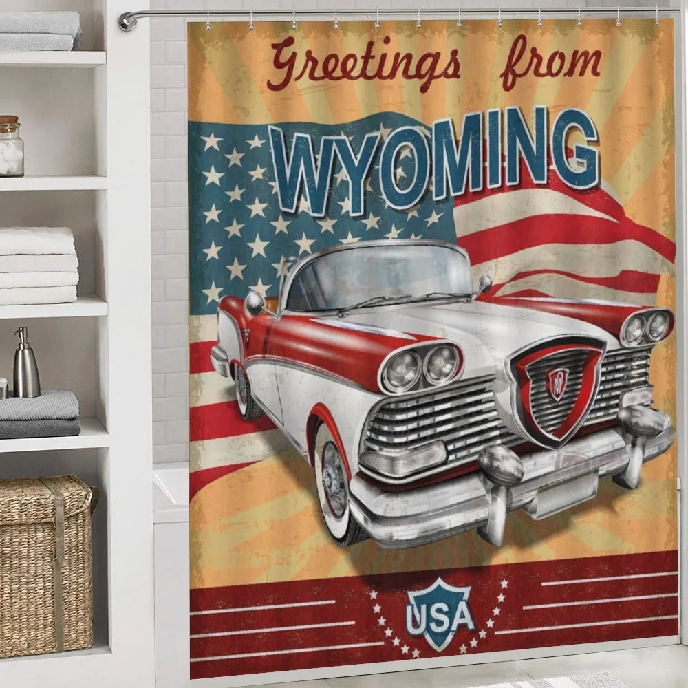 Vintage Car and Greetings — Detail 4