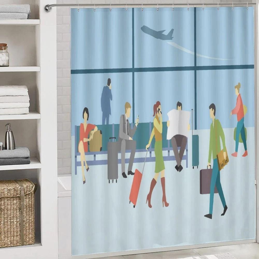 Waiting Lounge at Terminal — Detail 4