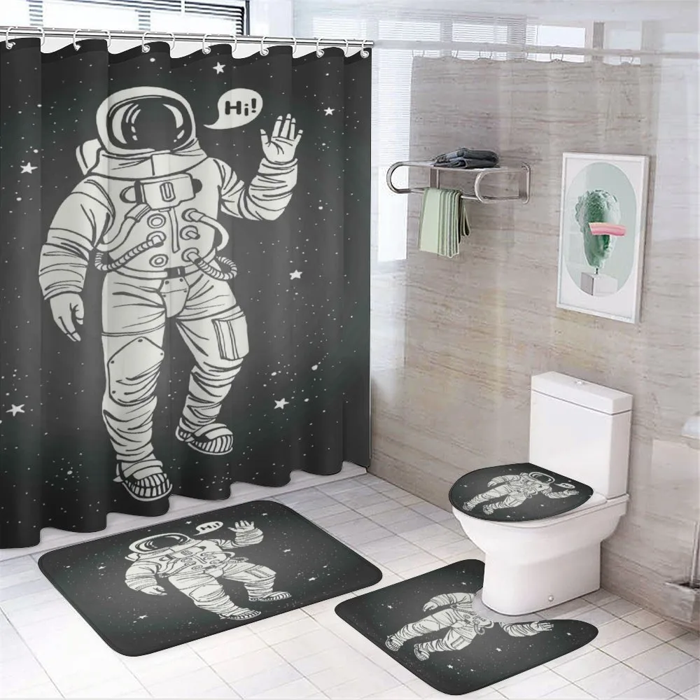 Cartoon Astronaut Space — Your design