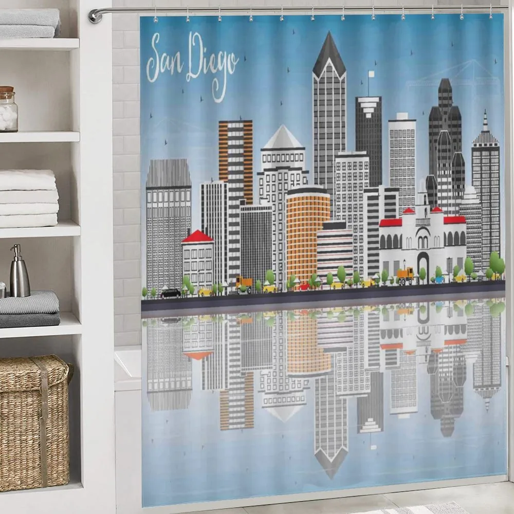 City Skyline Reflections — Detail 4