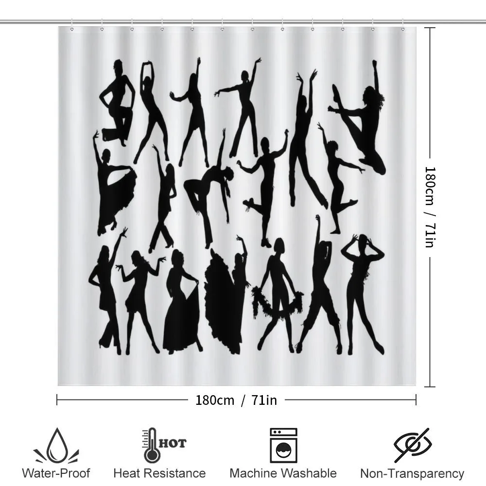 Dancer Silhouettes — Detail 2
