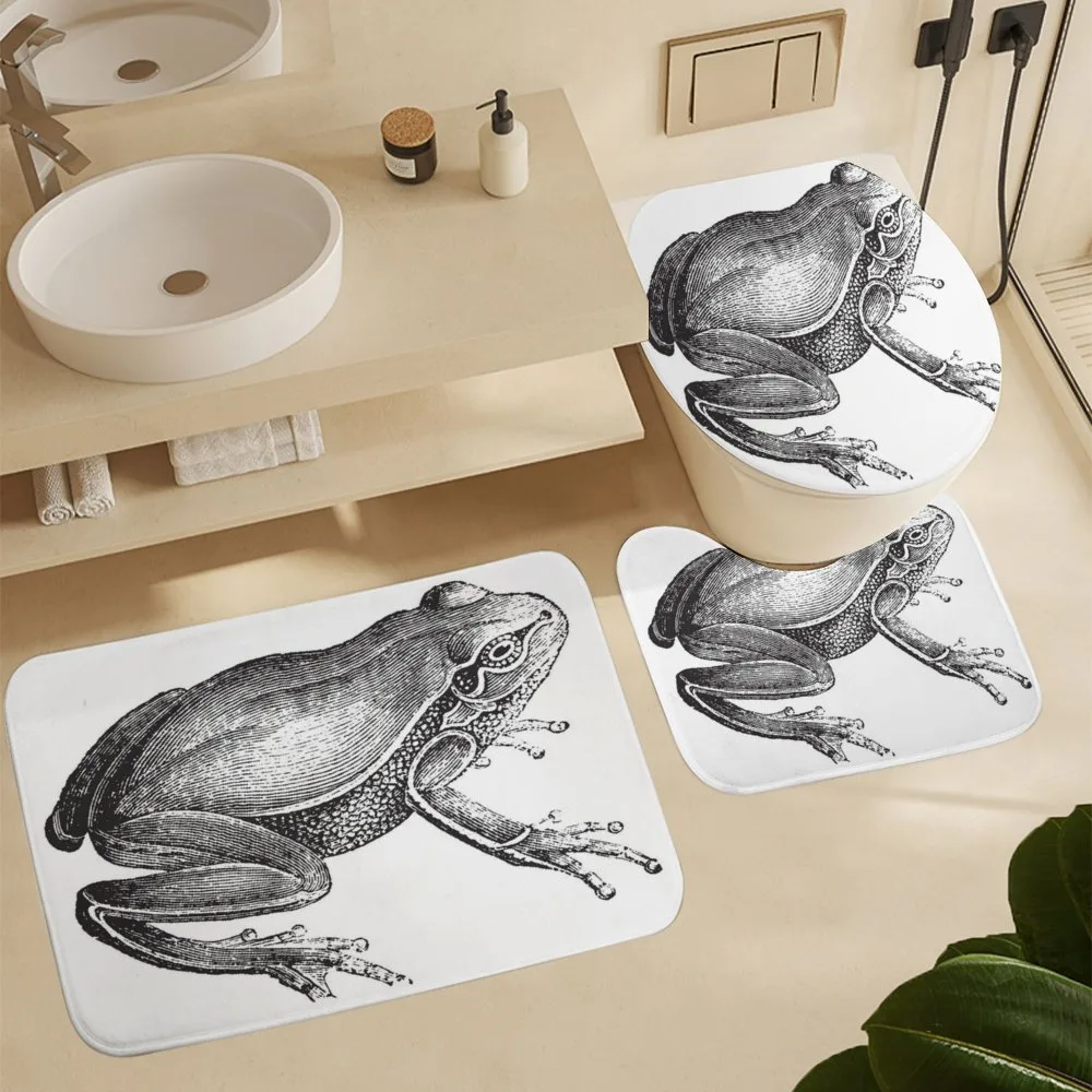Engraved Amphibian Fauna Art — Detail 5