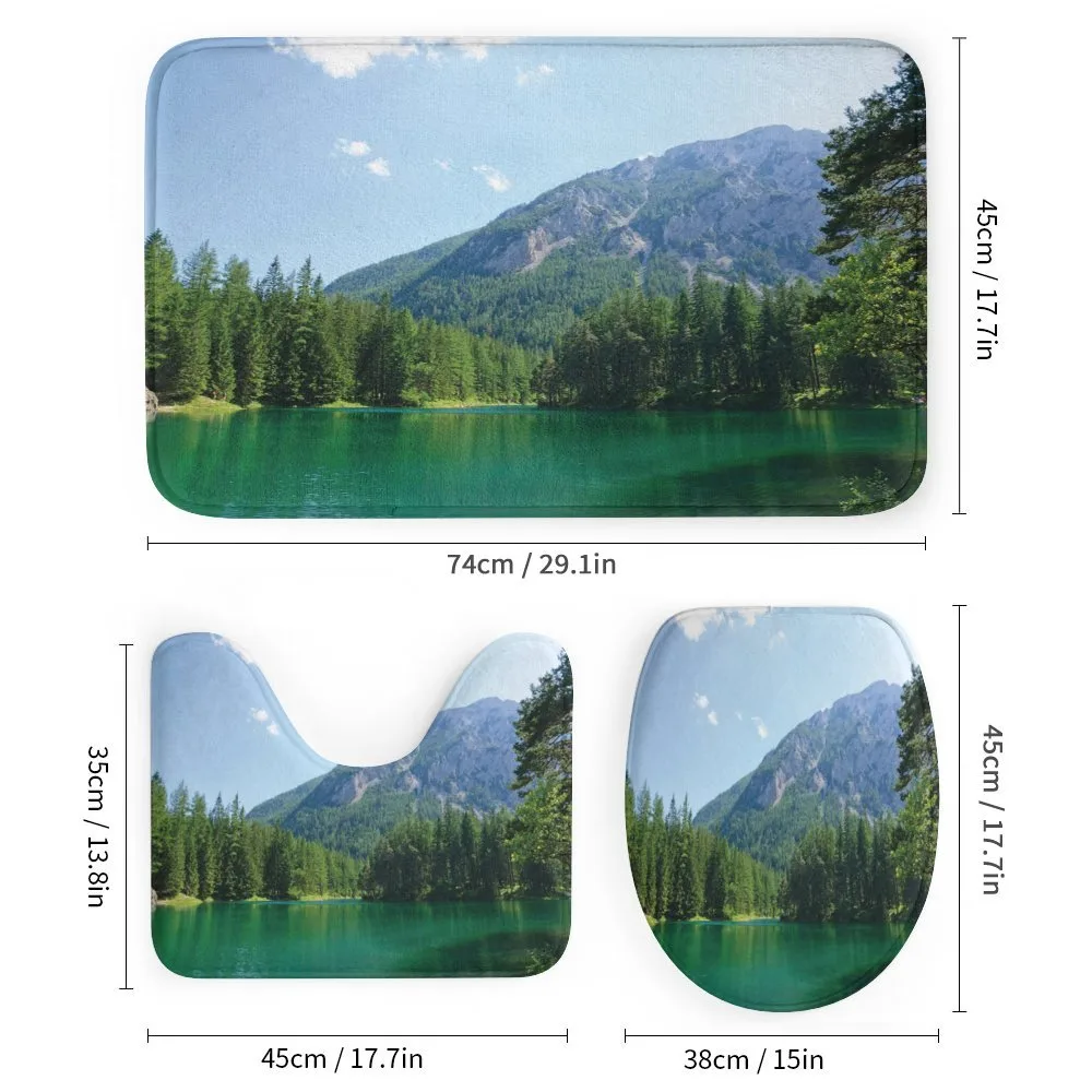 Forest Lake in Valley — Detail 1