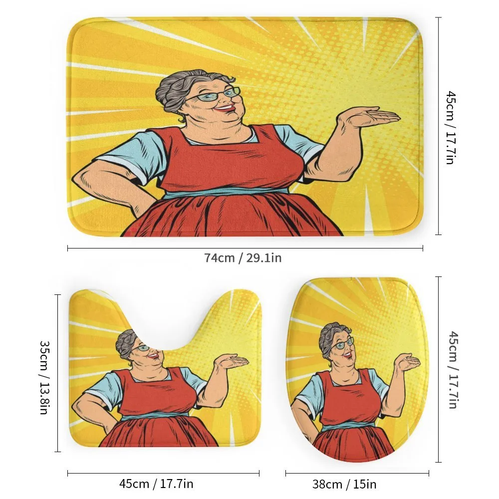Grandma and Sunburst Effect — Detail 1