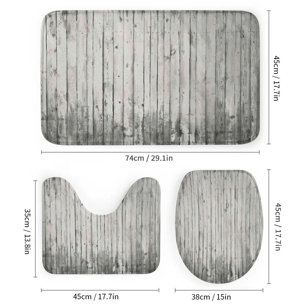 Grunge Art Vertical Planks — Detail 1