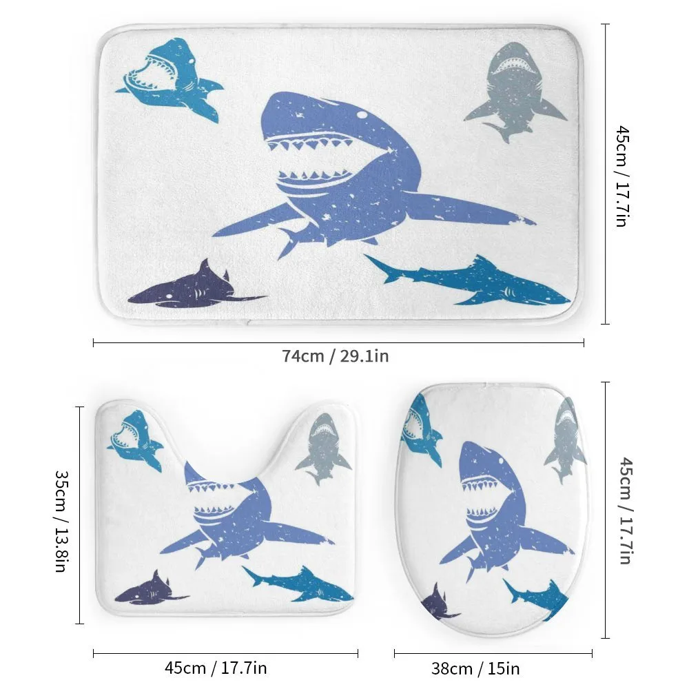 Grunge Sharks Wildlife — Detail 1