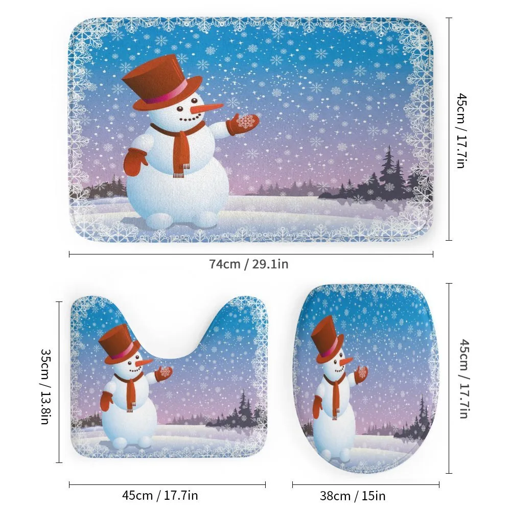 Happy Cartoon Snowfall — Detail 1