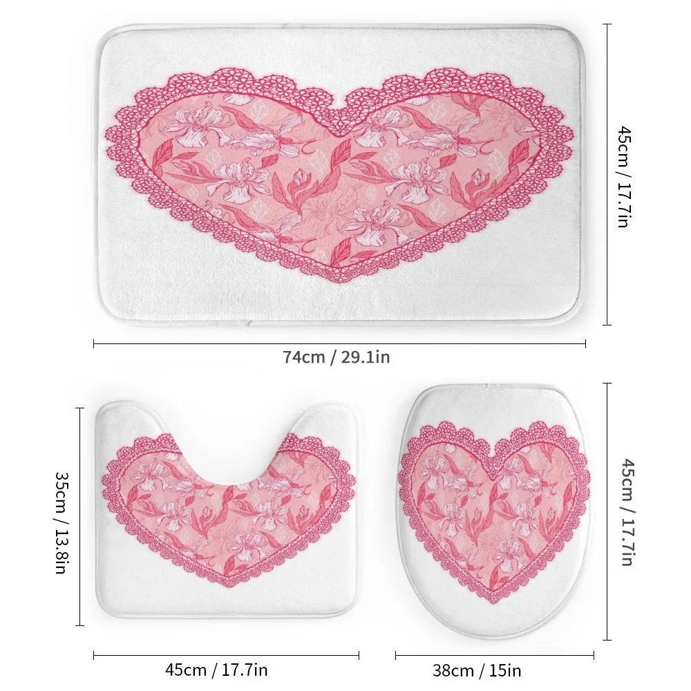 Lace Heart with Flora — Detail 1