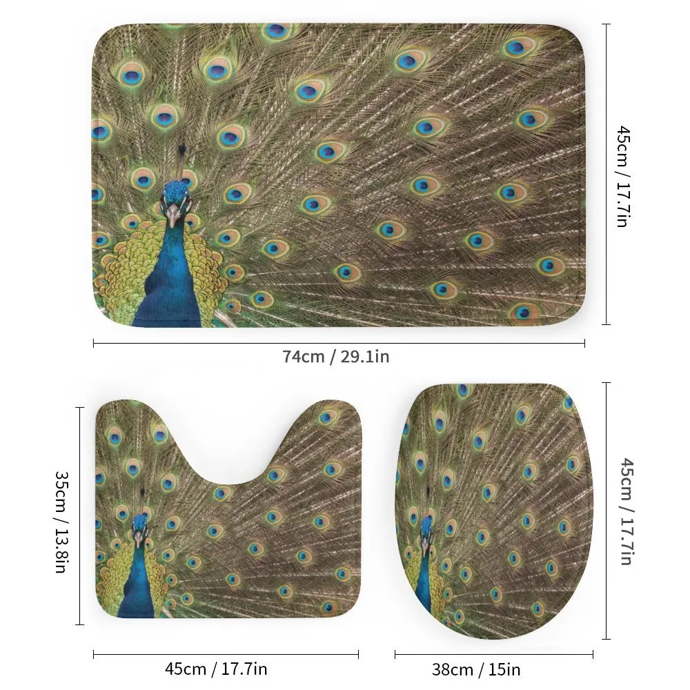 Peacock Making the Wheel — Detail 1