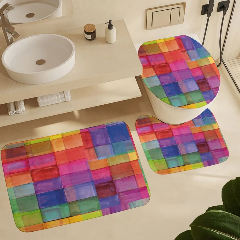 Rainbow Colors Squares — Detail 5