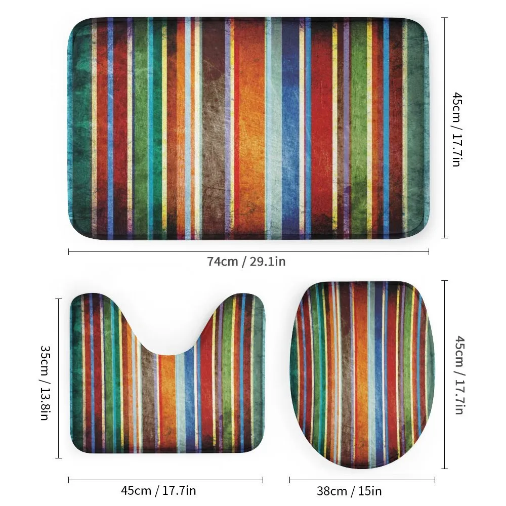 Retro Colorful Bands — Detail 1