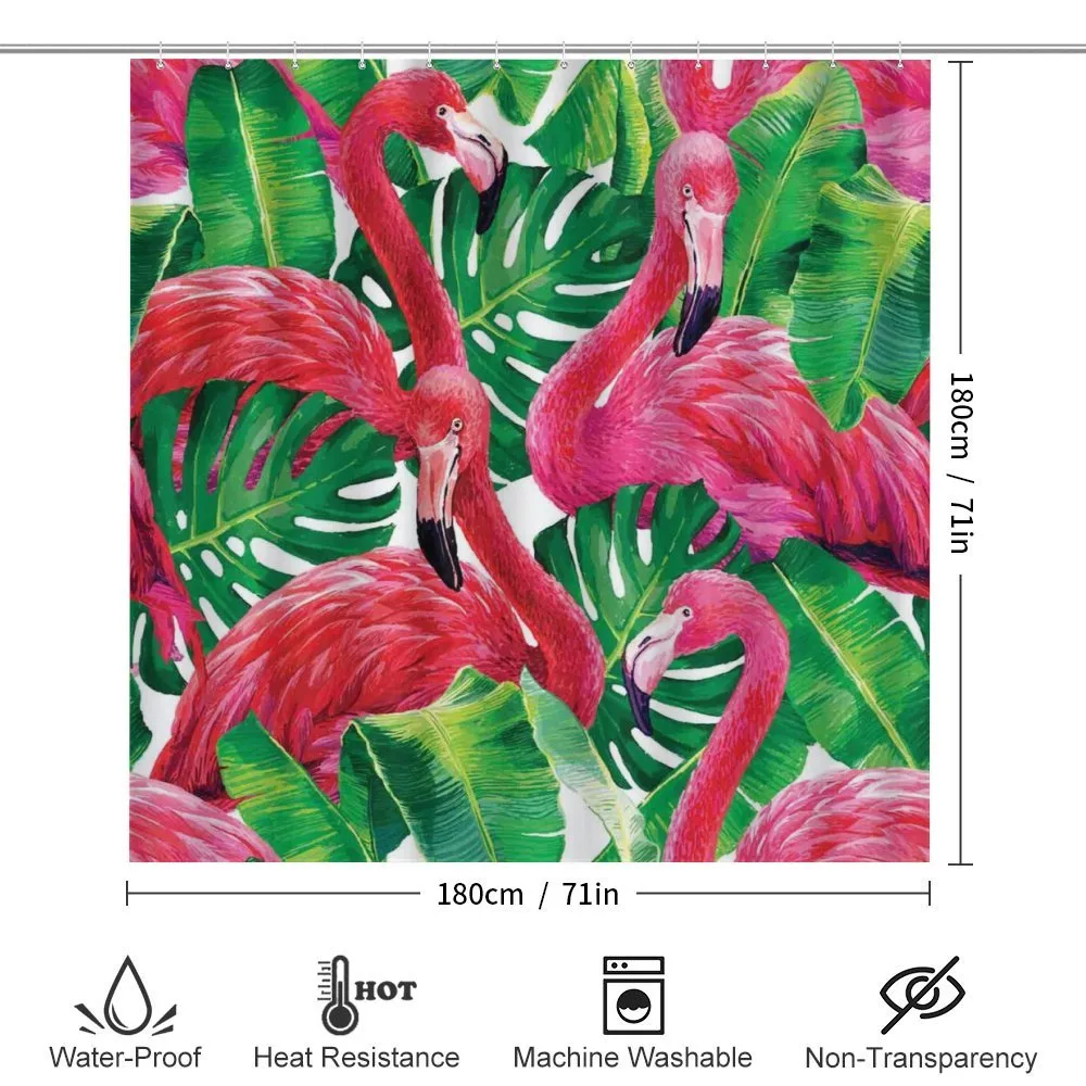 Retro Exotic Leaves — Detail 2