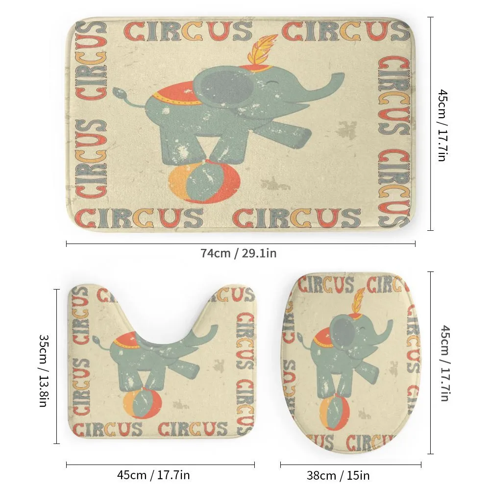Retro Print Elephant — Detail 1