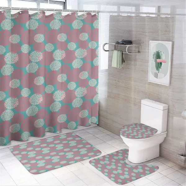 Rural Wild Jungle on a shower curtain