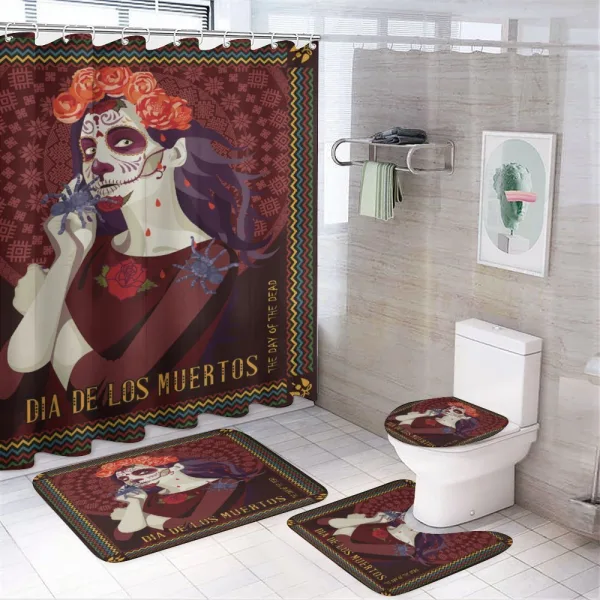 Spanish Art on a shower curtain