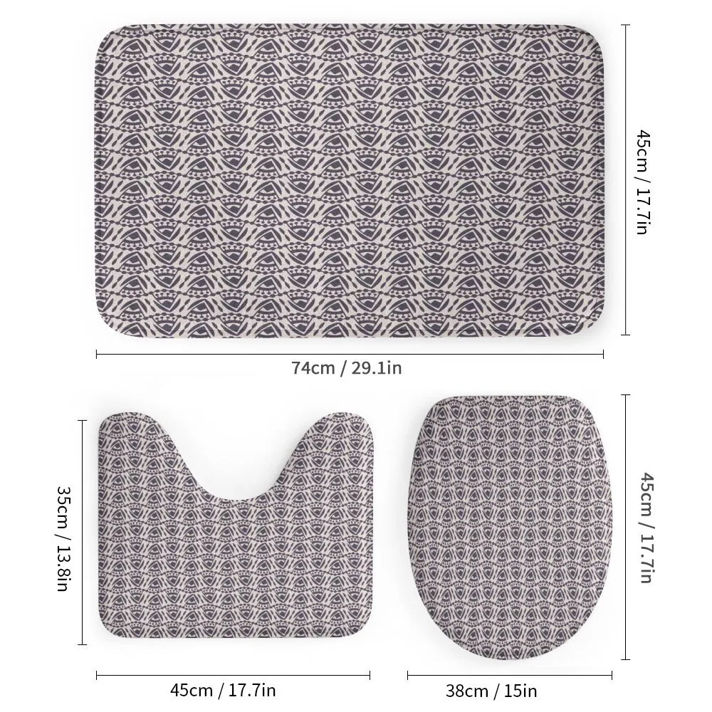 Triangles and Dots Oriental — Detail 1