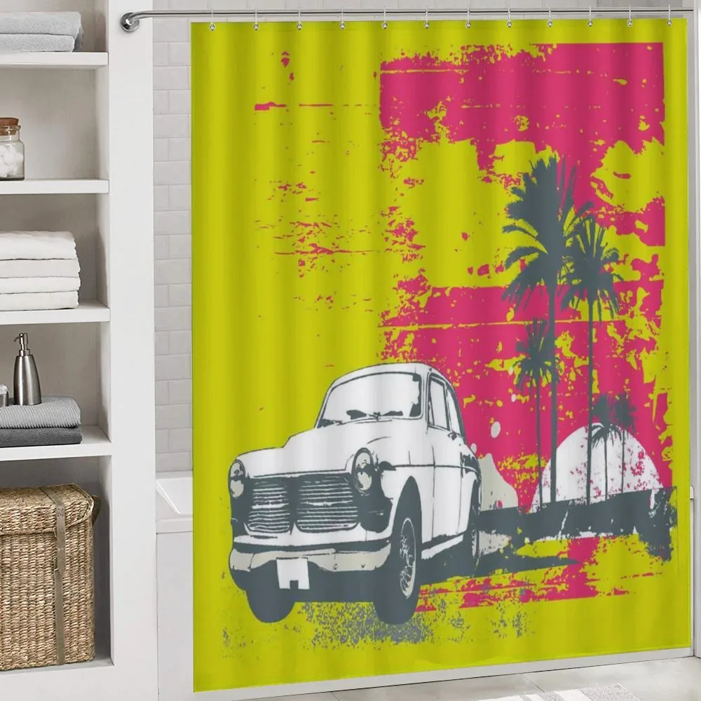 Vintage Cars with Palms — Detail 4