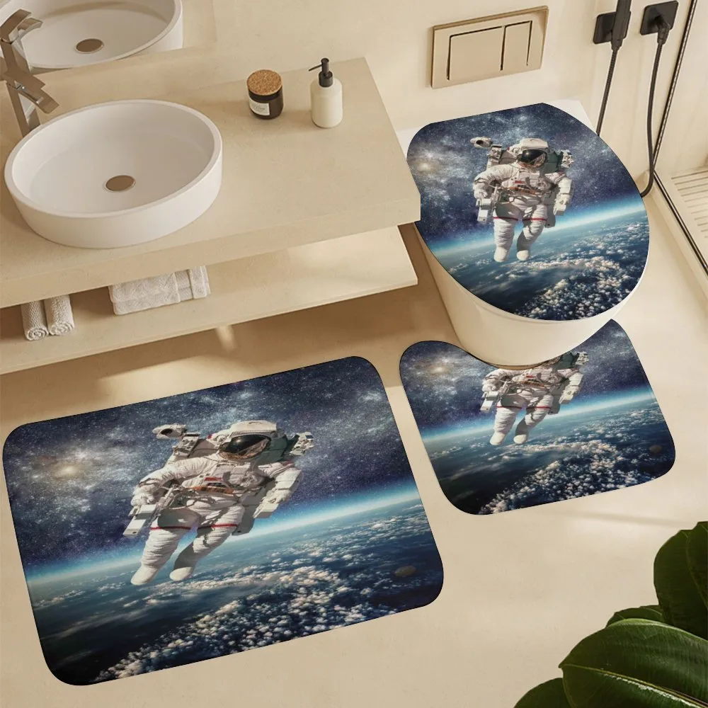 Astronaut Floats Outer Space — Detail 5