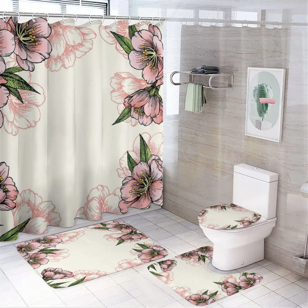 Botanical Spring Flowers — Your design