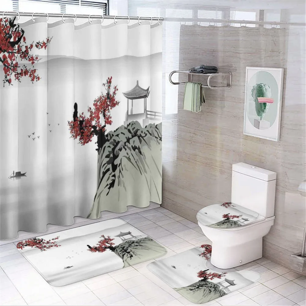 Cherry Blossoms and Boat — Your design