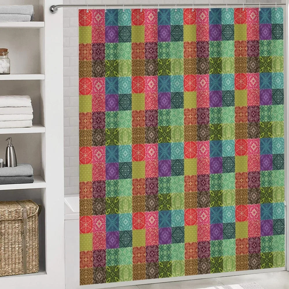 Damask Squares Cubist — Detail 4