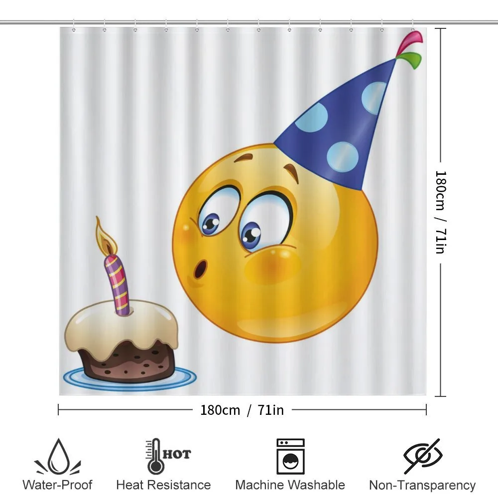 Emoji Face with Cone — Detail 2