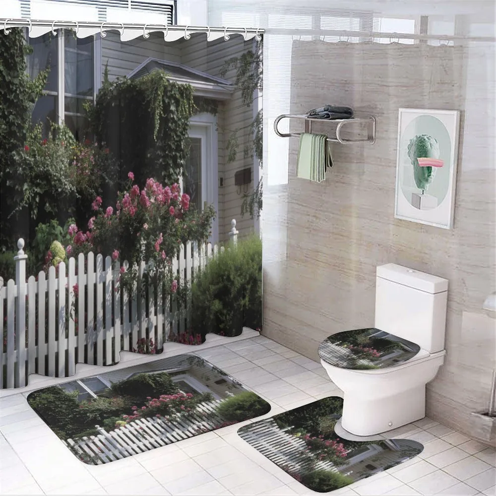 Floral Cozy House Garden Art — Your design