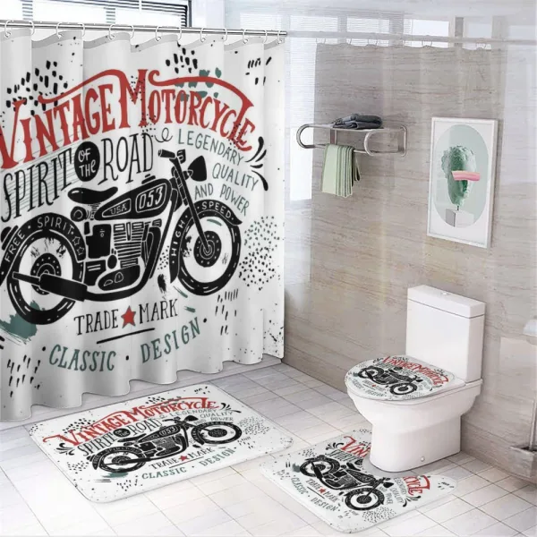 Free Spirit High Speed on a shower curtain