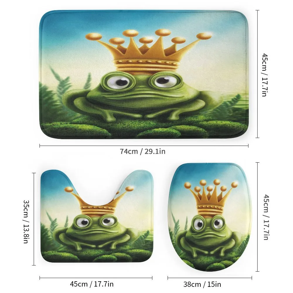 Frog Prince on Moss Stone — Detail 1