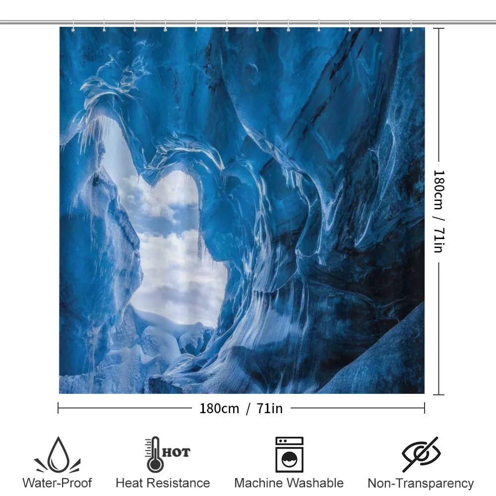 Glacier Frozen Cave — Detail 2