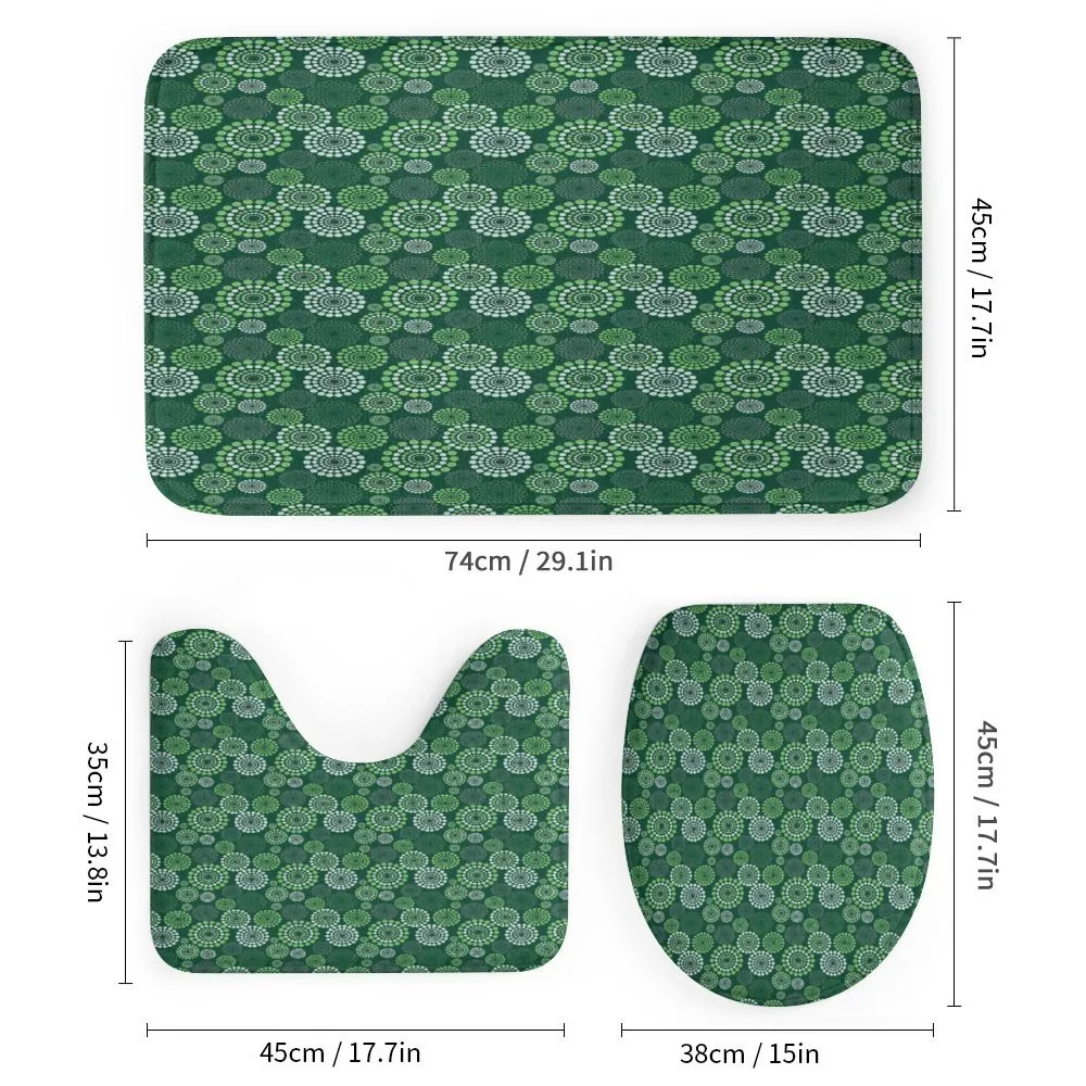 Green Dotted Pattern — Detail 1