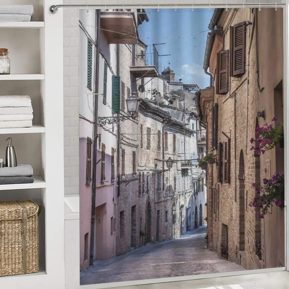 Italian Town Street — Detail 4