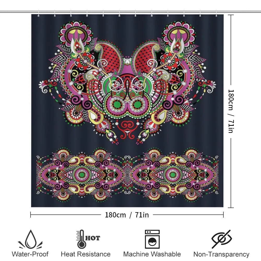 Ornate Paisley Features — Detail 2
