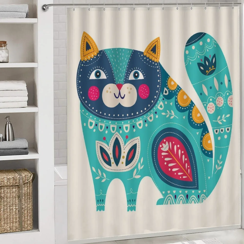 Paisley Style Cat Kitten — Detail 4