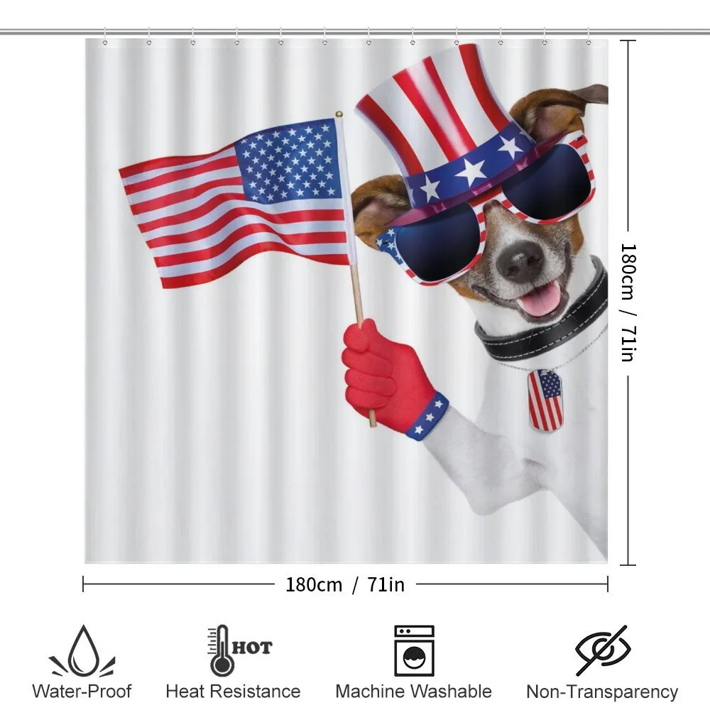 Patriotic Pet Dog — Detail 2