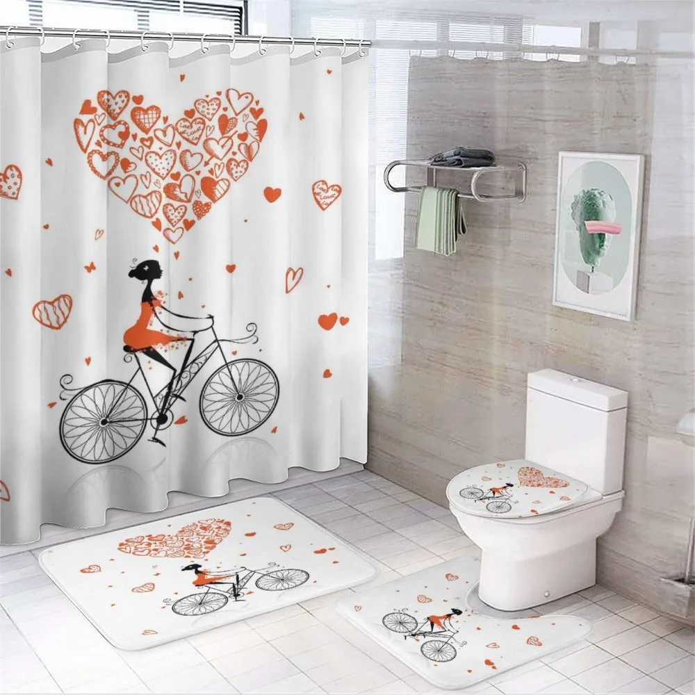 Romantic Cyclist Girl — Your design